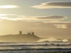 Castle on coastline